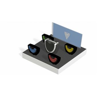 Kit d'activation WINKHAUS Blue Compact - 1 clé active maitre + 4 clés couleurs - 1