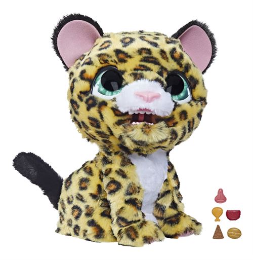 Hasbro FurReal Lil' Wilds peluche interactive Lolly le léopard