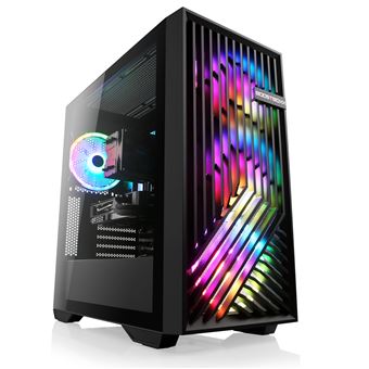 PC Gaming CSL M10630H Intel Core i5-14400F 6x 2500 MHz GeForce RTX 4060 16 Go DDR5 RAM M.2 SSD 1000 Go Windows 11 - 1
