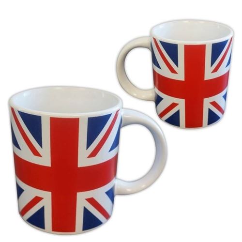 Non Communiqué Multi Tasse Drapeau Royaume-Uni Mug Anglais