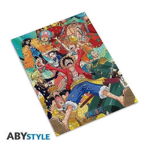 Puzzle - One Piece - Equipage Luffy 1000 Pcs - Puzzle - Achat & prix