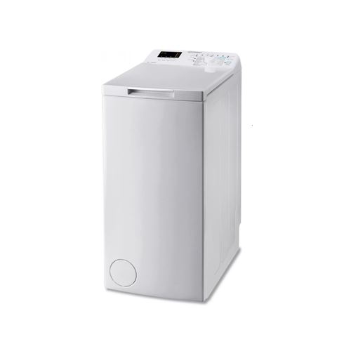 Indesit Btw S50400 Fr - Machine À Laver - Largeur : 40 Cm - Profondeur : 60 Cm - Hauteur : 90 Cm - Chargement Par Le Dessus - 42 Litres - 5 Kg - 1000 Tours/Min - Blanc