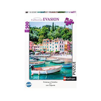 Puzzle Nathan Printemps à Portofino 500 pièces