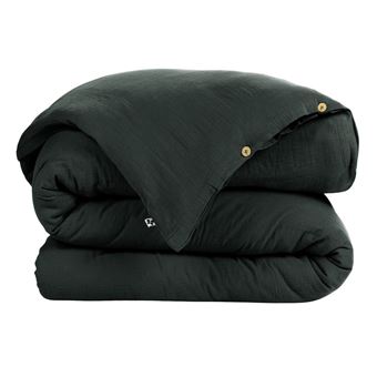 Housse de Couette 240x220cm Gaze de Coton Sapin - OUREA - ALTOBUY - 1