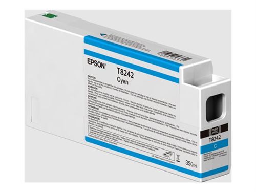 Epson T8242 - 350 ml - cyan - original - cartouche d'encre - pour SureColor SC-P6000, SC-P7000, SC-P7000V, SC-P8000, SC-P9000, SC-P9000V
