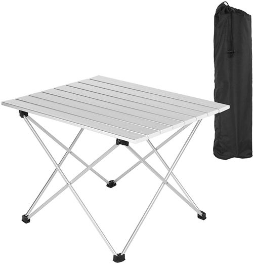 Table de camping WOLTU pliante léger et portable. Table de pique-nique en  aluminium. 56x46x40cm - Mobilier de camping - Achat & prix
