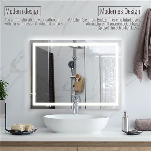 Eclairage du miroir de salle de bain : guide d'achat.