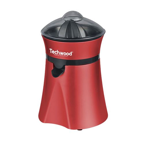  TPF-35, Presse agrumes electrique 1L rouge avec pieds anti-d&eacute;rapants, Bol verseur translucide gradu&eacute;