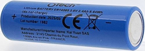 Pile compatible avec EUROPA ER14505 - Otech
