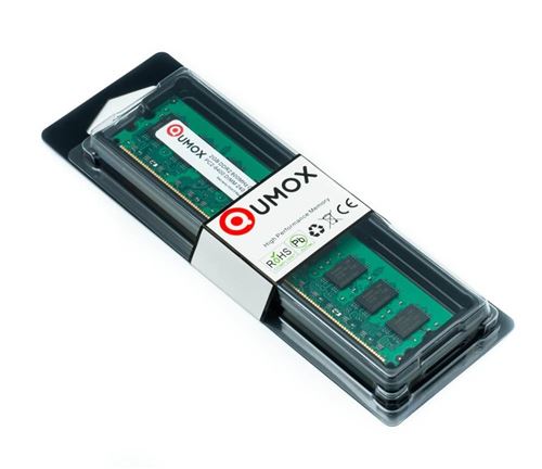 Mémoire RAM Qumox 2Go DDR2 800MHz PC2-6400 (240 PIN) DIMM Mémoire Ordinateur de Bureau