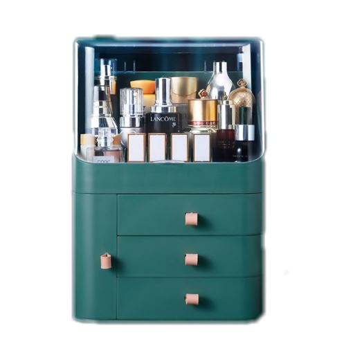 Treesunshine Anti-Poussière Boite Maquillage, Organisateur Maquillage  Capacité, Rangement Produit de Beauté avec Tiroirs, Rangement Cosmetique,  Makeup Organizer Pour Maquillage et Bijoux : : Cuisine et Maison