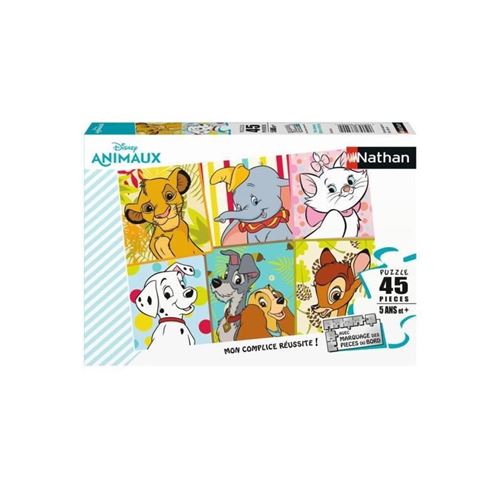 Puzzle 45 pieces - Mes animaux Disney preferes / Disney Animals