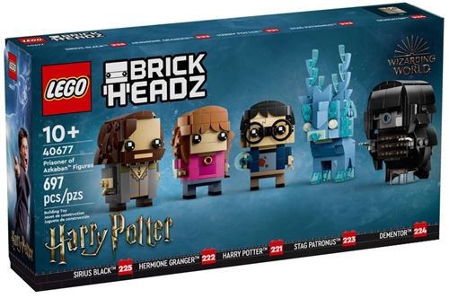 LEGO® BrickHeadz™ 40677 Harry Potter™ BrickHeadz™ Personnages du prisonnier d’Azkaban