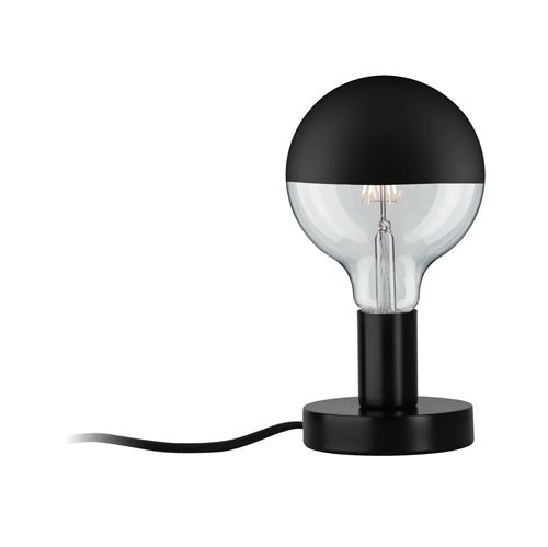 Non Communiqué Noir Neordic Lampe À Poser Haldor E27 Max. 60W Métal