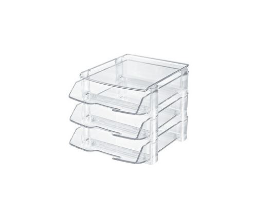 HAN Set de corbeilles à courrier WAVE EXCLUSIV, lot de 3, A4