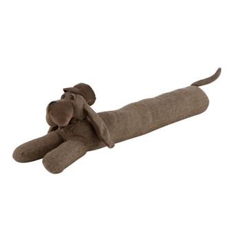 Boudin de Porte Chien Couché "Oscar" 84cm Marron - 1