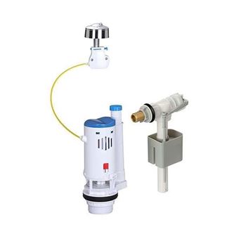 Kit de chasse d eau  NOVOBAIN  Avec mécanisme et robinet  Débit 3 6L  Hauteur réglable 250 - 1