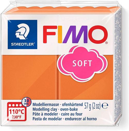 Fimo Soft - Pain Pâte à  Modeler 57 g - Cognac