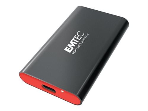 EMTEC X210 - SSD - 1 TB - extern (draagbaar) - USB 3.2 Gen 2 (USB-C aansluiting)