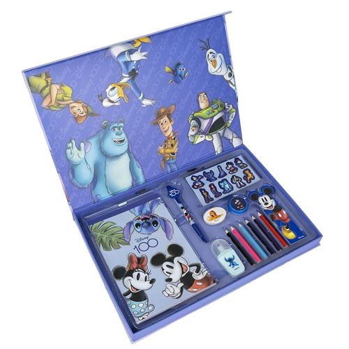 Non Communiqué Ensemble De Papeterie Disney 13 Pièces Multicouleur