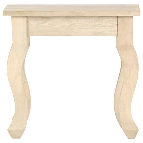 vidaXL Table d'appoint 43 x 43 x 40 cm Bois de manguier massif
