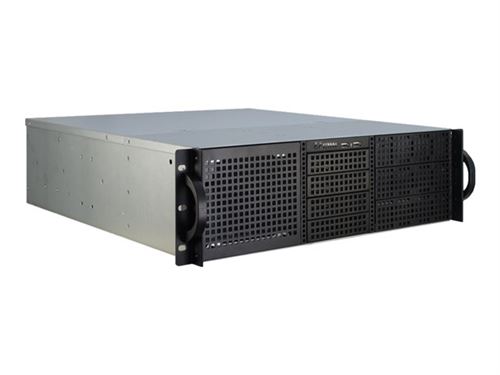 Inter-Tech IPC 3U-30248 - Montable sur rack - 3U - SSI EEB - pas d'alimentation - USB