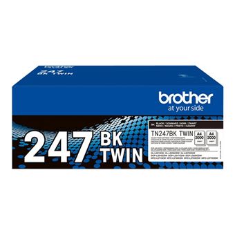 Pack de 2 toners Brother TN247 Noir