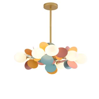 Lustre de chambre à coucher moderne à fleurs pour filles et garçons - 1