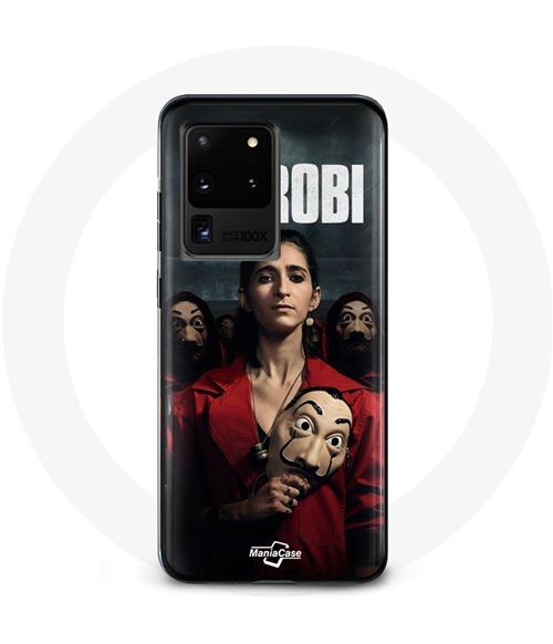 Coque pour Samsung Galaxy S20 Ultra La casa de papel Nairobi Saison 4 Maniacase