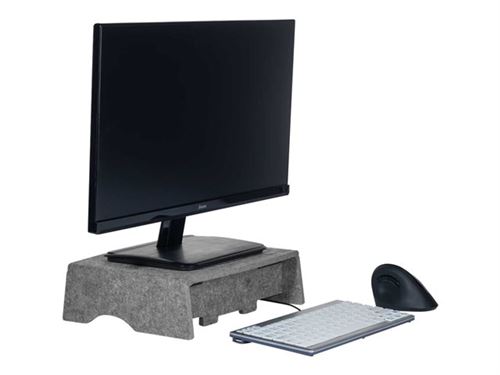 Bakker Elkhuizen Q-riser 90 Circular - Support pour moniteur - gris clair