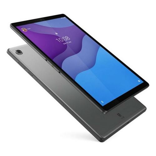 Lenovo Tab M10 HD (2nd Gen) ZA73 - Tablette - Android 10 - 32 Go eMMC - 10.1 (1280 x 800) - hôte USB - Logement microSD - gris de fer - avec Lenovo Smart Charging Station