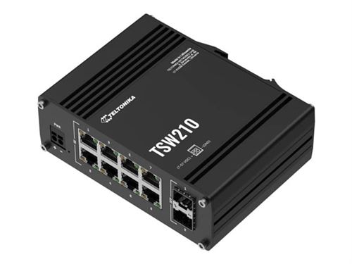 TELTONIKA NETWORKS SW210 swich x8 eherne