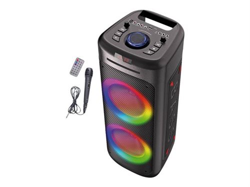Non Communiqué Noir Inovalley Ms06-Cd-Xxl - Haut-Parleur - Sans Fil - Bluetooth - Usb - 1000 Watt