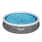 BESTWAY Piscine hors sol Fast Set™ - Ronde - 366 x 76 cm- Pompe et cartouche de filtration
