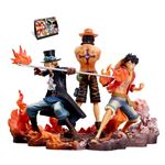 Banpresto Figura d'azione Monkey D. Luffy One Piece - Senkozekkei 8 cm BP89112P Multicolore - Statuetta da collezione ideale per i fan degli anime One Piece