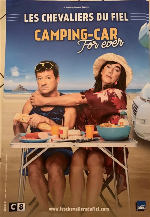 Les Chevaliers du Fiel - Camping-Car Forever - 80x120cm - Affiche