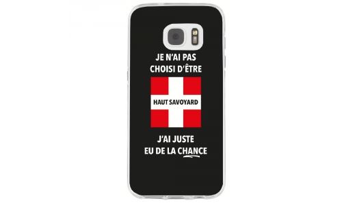 Coque souple pour Samsung Galaxy S7 SM-G930 avec impression Motifs je n'ai pas choisi d'être haut s