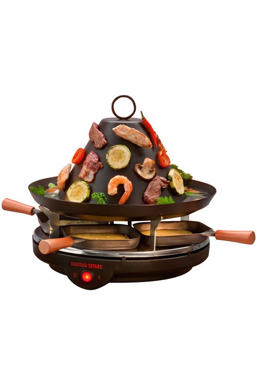 Raclette Louis Tellier Chapeau Tatare Ttm80E Noir
