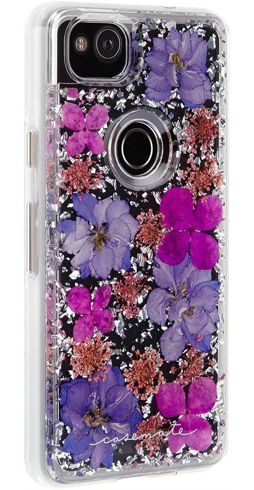 Case-Mate Etui Absorbant karaté pétales pour Google Pixel 2 Violet