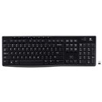 Logitech Wireless Keyboard K270 - Clavier - sans fil - 2.4 GHz - Suisse