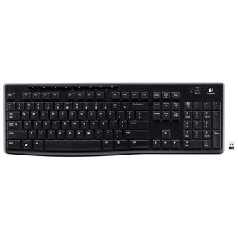 Logitech Wireless Keyboard K270 - Clavier - sans fil - 2.4 GHz - Suisse