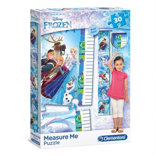 Clementoni règle de puzzle congelée 30 pièces