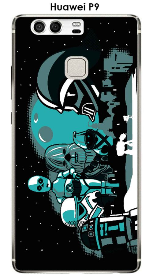 Coque Huawei P9 design dark-scene