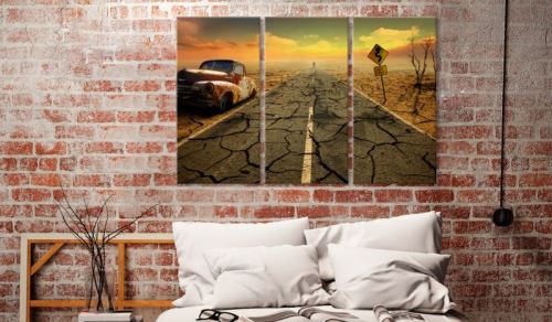 Tableau - On the Desert .Taille : 120x80