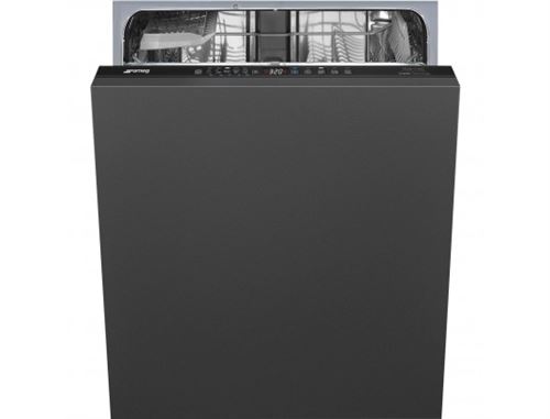 Smeg Stl252Clfr - Lave-Vaisselle - Encastrable - Largeur : 59.8 Cm - Profondeur : 54.5 Cm - Hauteur : 81.8 Cm - Noir