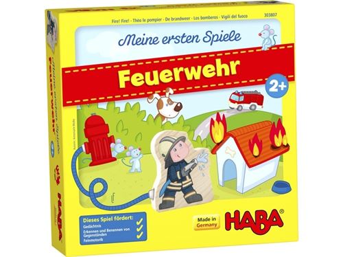 Haba jeu pour enfants Feuerwehr (DUI)