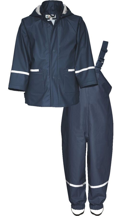 Playshoes combinaison de pluie deux Basicpièces junior marine