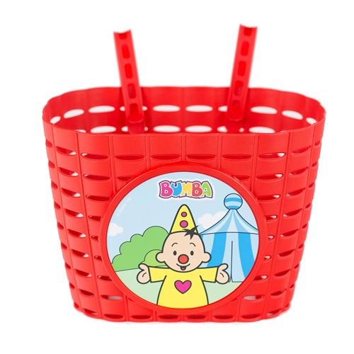 Studio 100 panier de vélo pour enfants Bumba junior 20 cm rouge