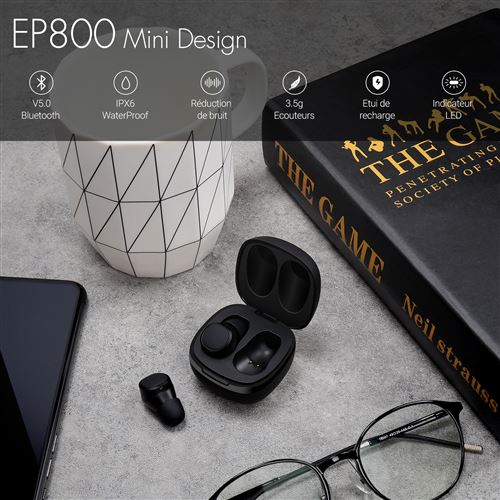 Ecouteurs Bluetooth 5 Tws True Wireless Intra Auriculaire Sans Fil