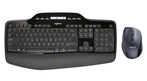 Logitech Wireless Desktop MK710 - Ensemble clavier et souris - sans fil - 2.4 GHz - International US